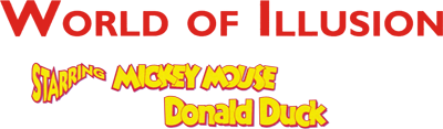 World of Illusion logo for Sega Mega Drive